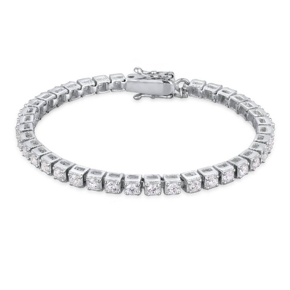 Kuzzoi Armband | Zirkonia Rund