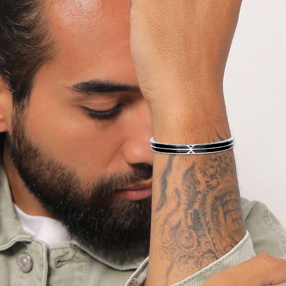 Kuzzoi Armreif Kreuz