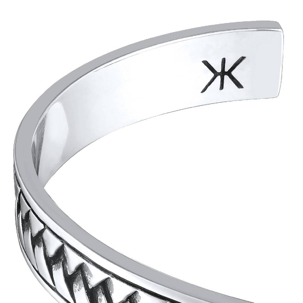 Kuzzoi Armreif | Zopfmuster