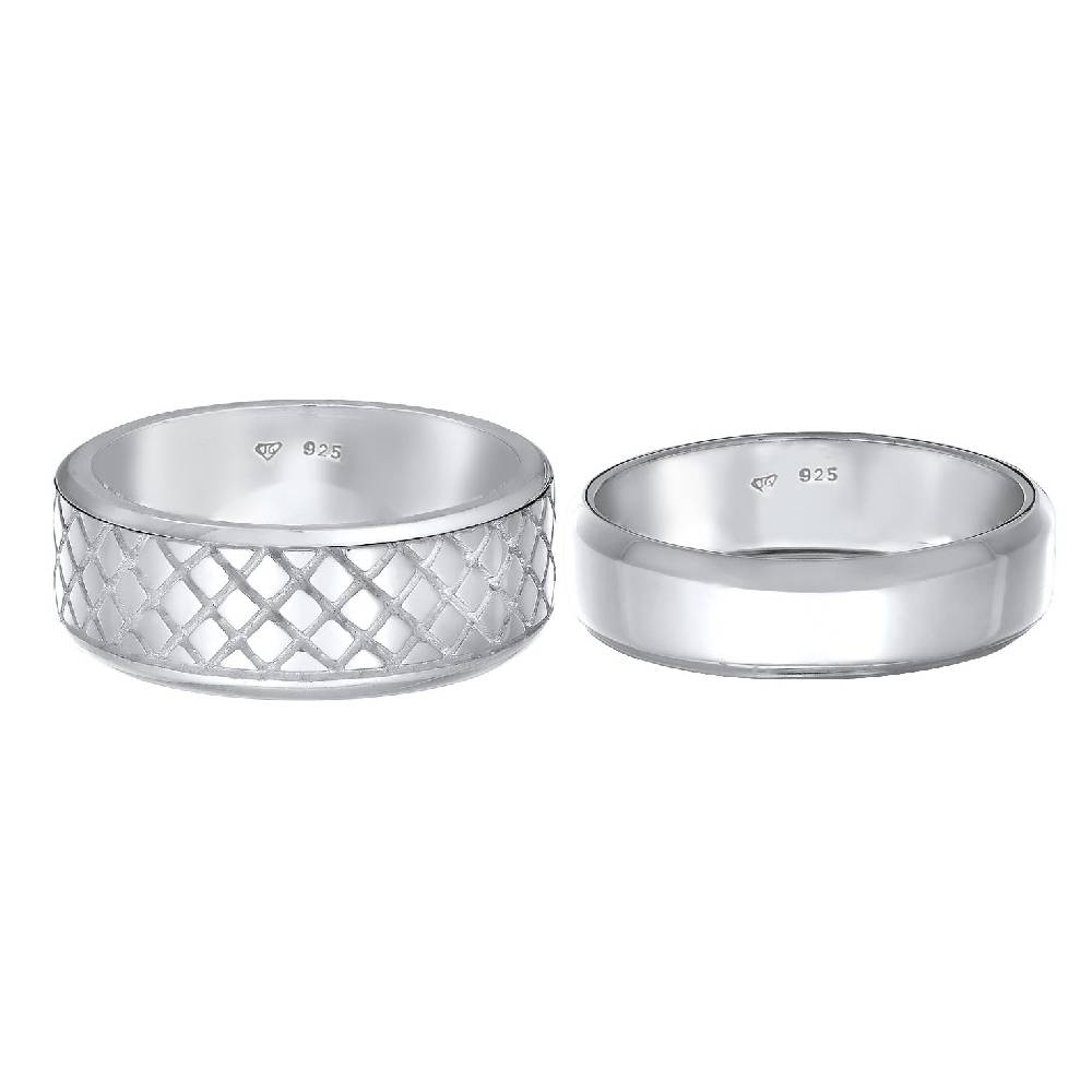 Kuzzoi Bandring 2er Set Struktur