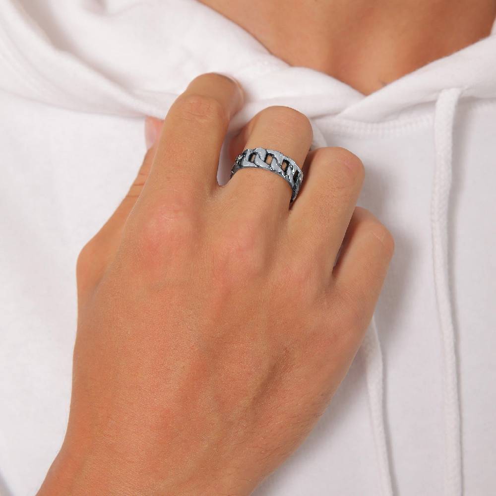 Kuzzoi Bandring Chunky Chain