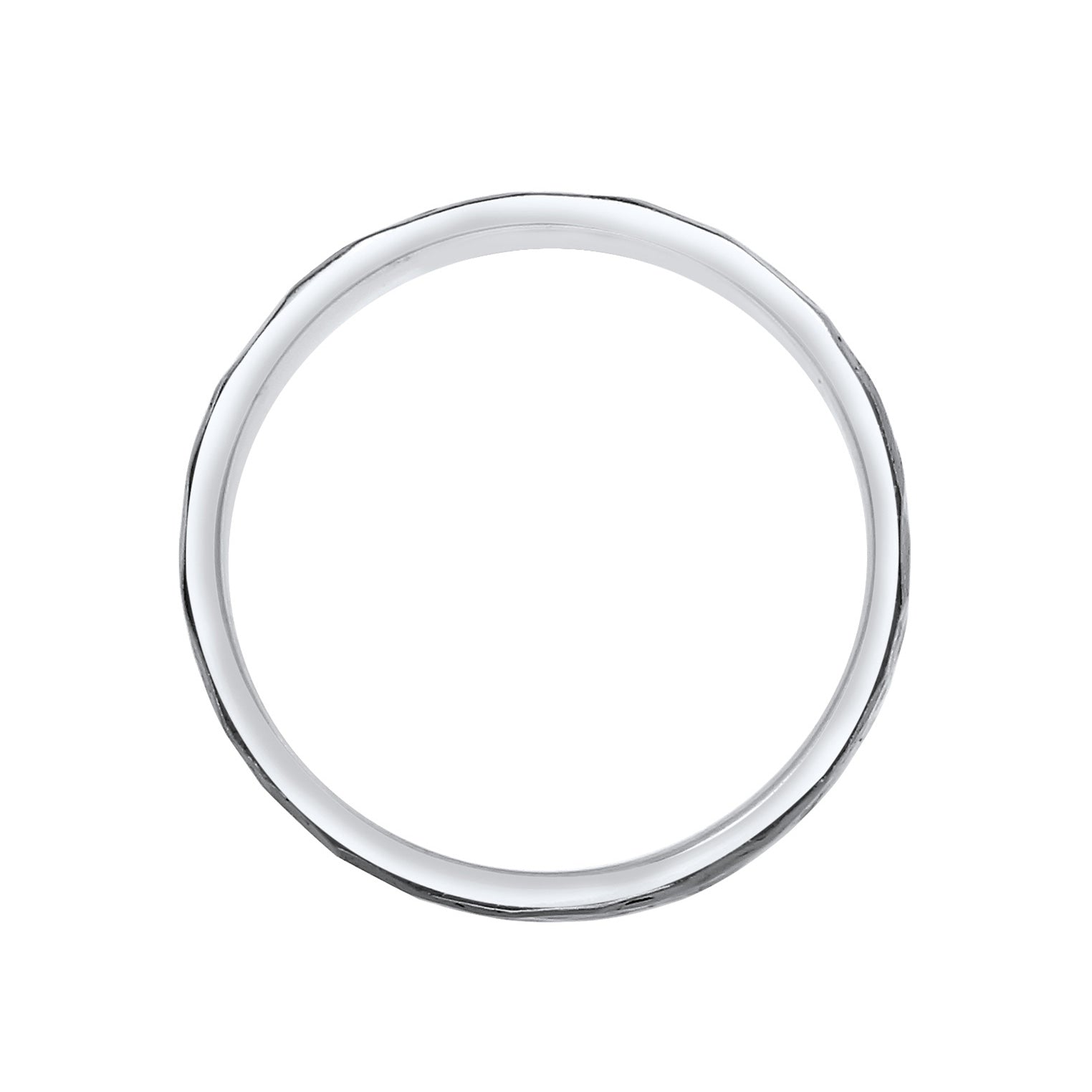 Kuzzoi Bandring Gehämmert Breit