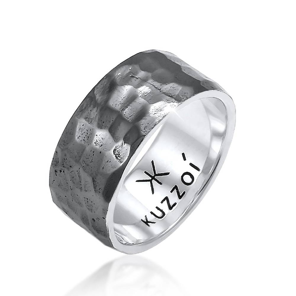 Kuzzoi Bandring Gehämmert Breit