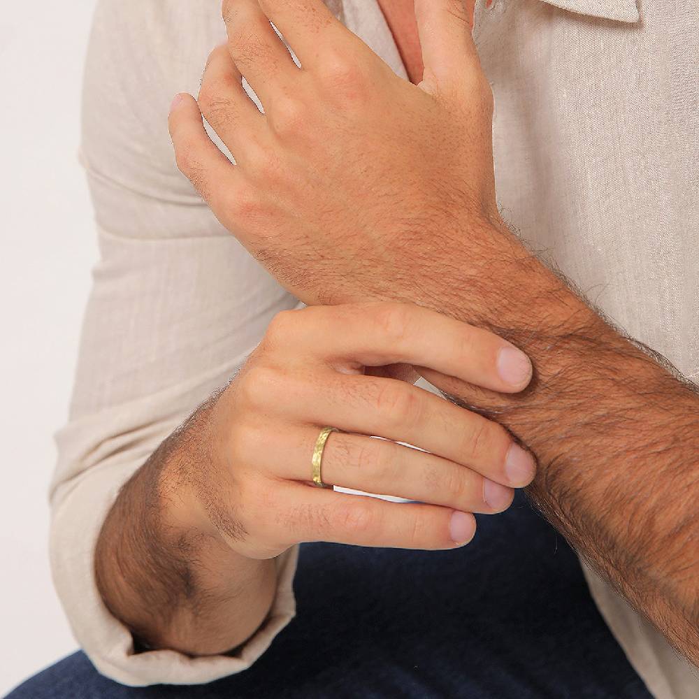 Kuzzoi Bandring Gehämmert