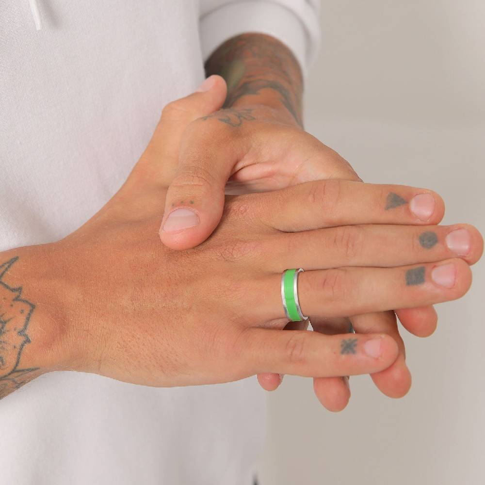 Kuzzoi Bandring Geo | Emaille