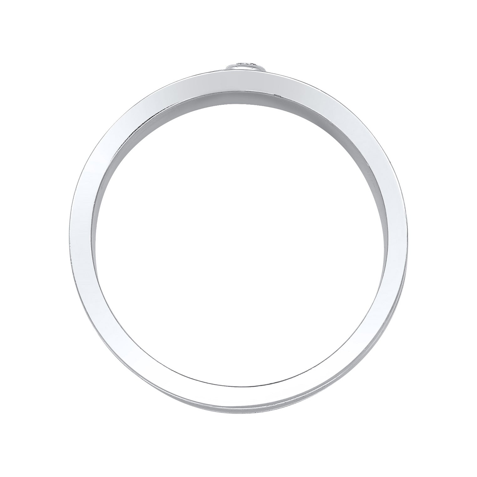 Kuzzoi Bandring Massiv | Diamant (0.03 Ct)