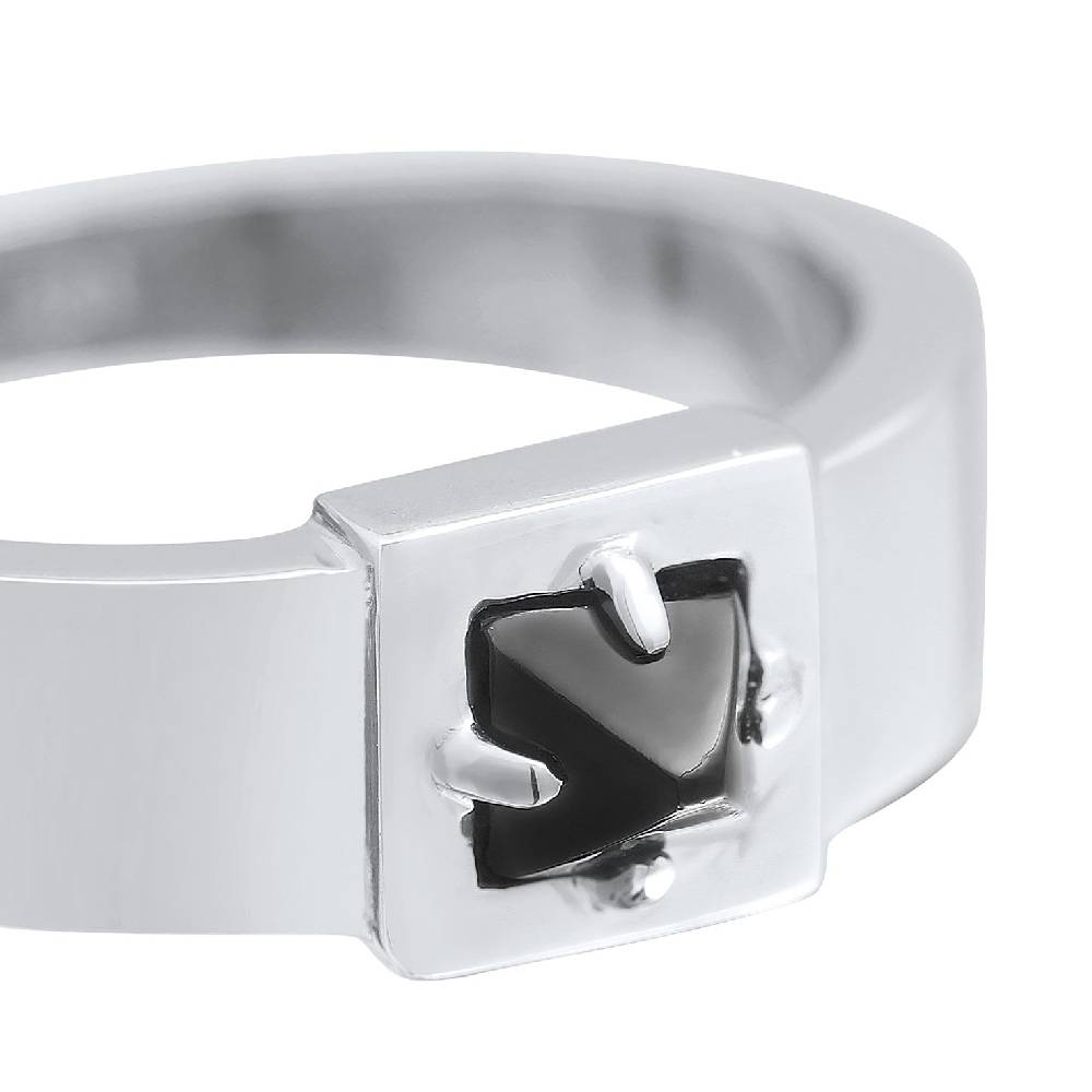 Kuzzoi Bandring Pyramide | Onyx (Schwarz)