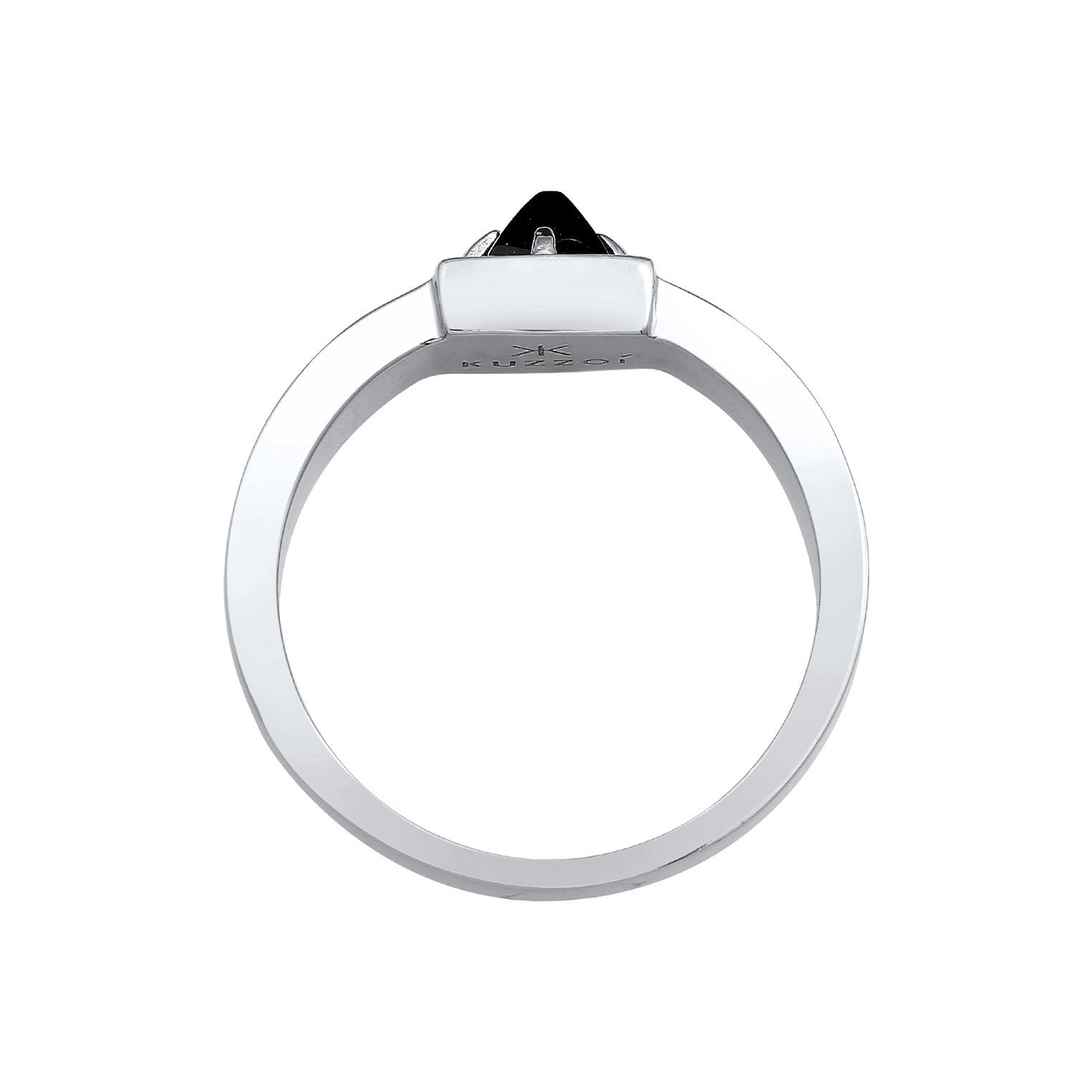 Kuzzoi Bandring Pyramide | Onyx (Schwarz)