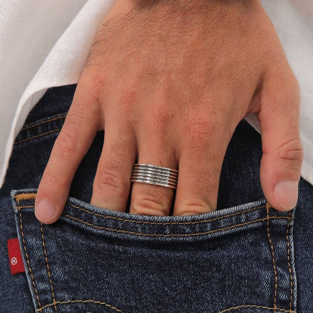 Kuzzoi Bandring Rillen | Emaille