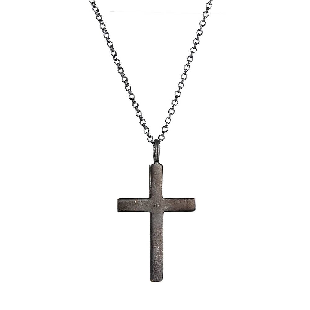 Kuzzoi Erbs-Halskette Kreuz