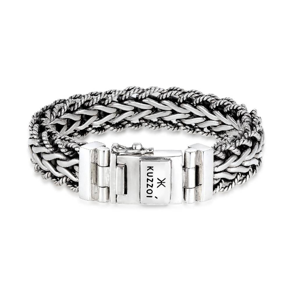 Kuzzoi Glieder-Armband Breit