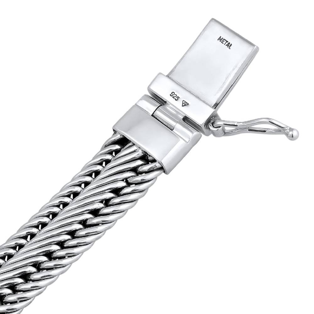 Kuzzoi Glieder-Armband Kastenverschluss