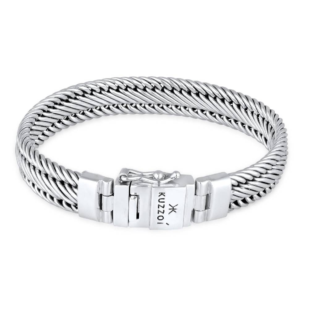 Kuzzoi Glieder-Armband Kastenverschluss