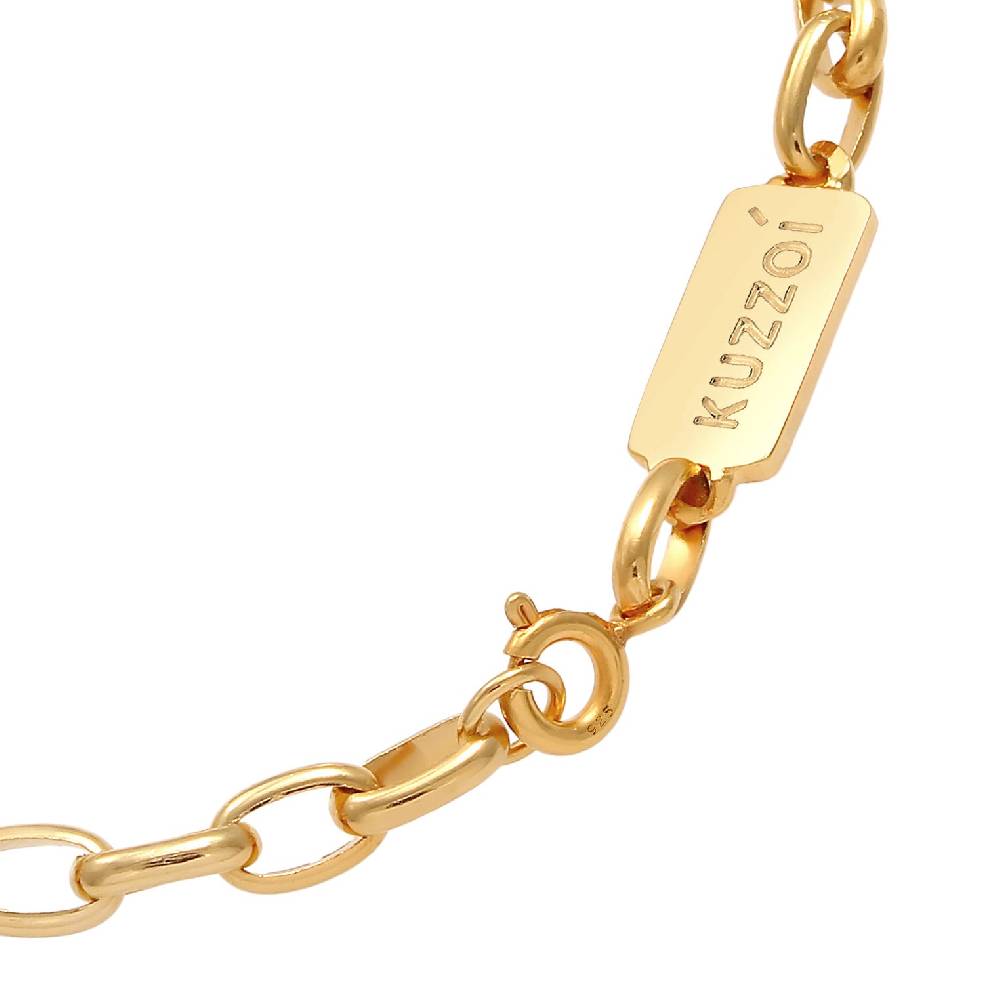 Kuzzoi Glieder-Armband Oval