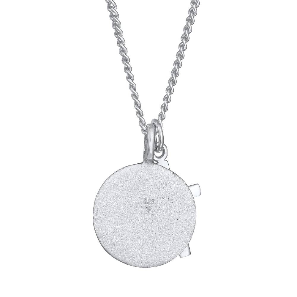 Kuzzoi Halskette Anhänger Coin Kreuz