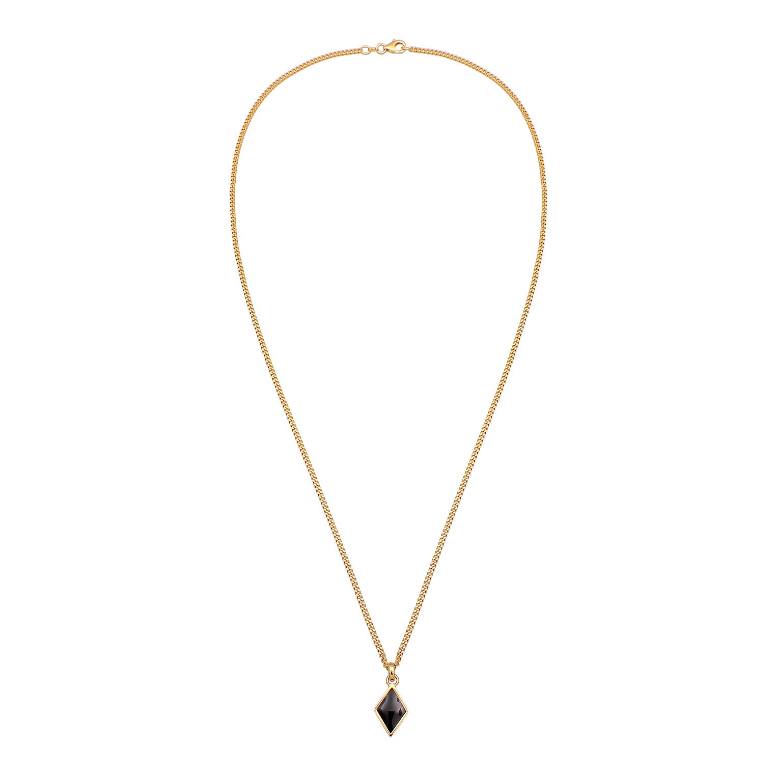 Kuzzoi Halskette Anhänger Raute | Emaille