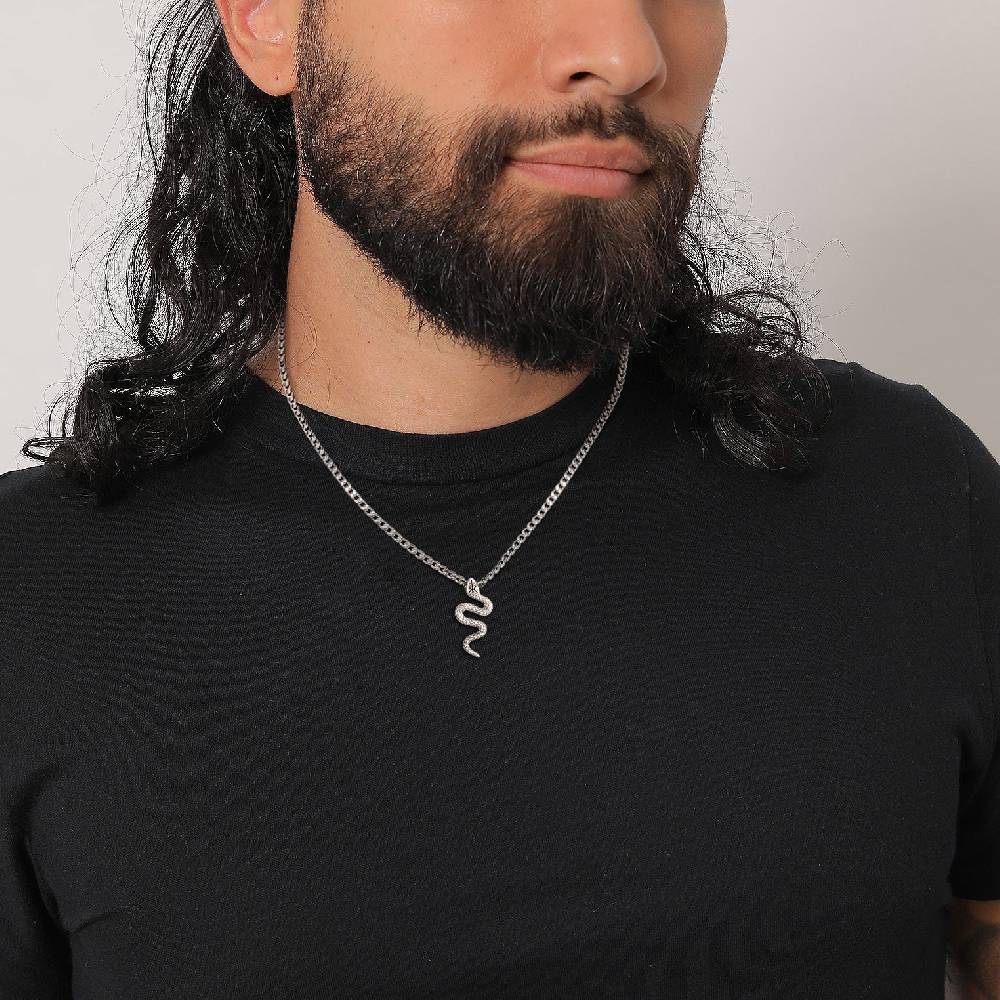 Kuzzoi Halskette Anhänger Schlange