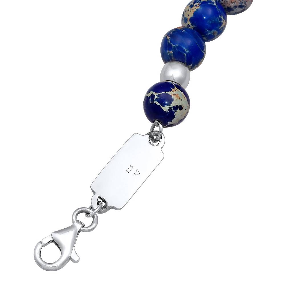 Kuzzoi Halskette Beads | Achat (Blau)