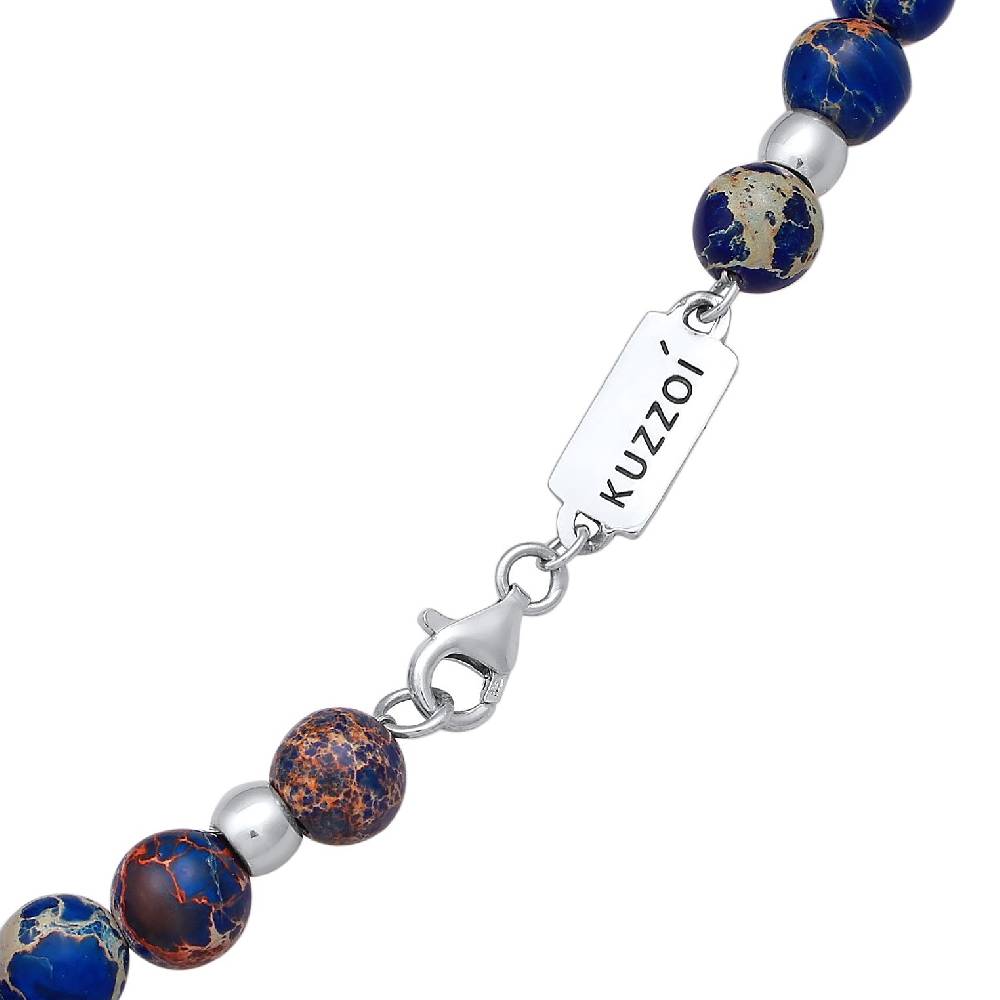 Kuzzoi Halskette Beads | Achat (Blau)