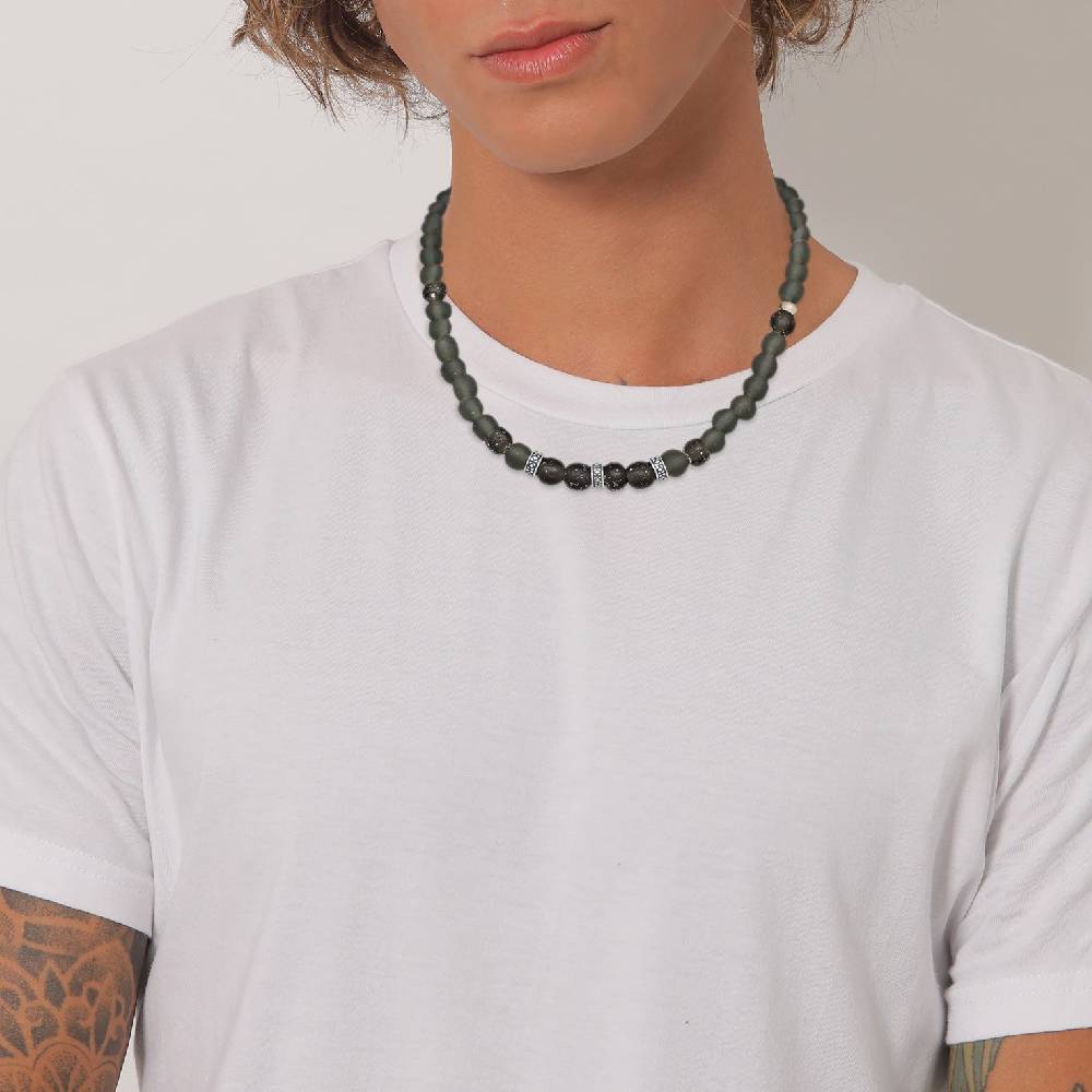 Kuzzoi Halskette Beads Vintage