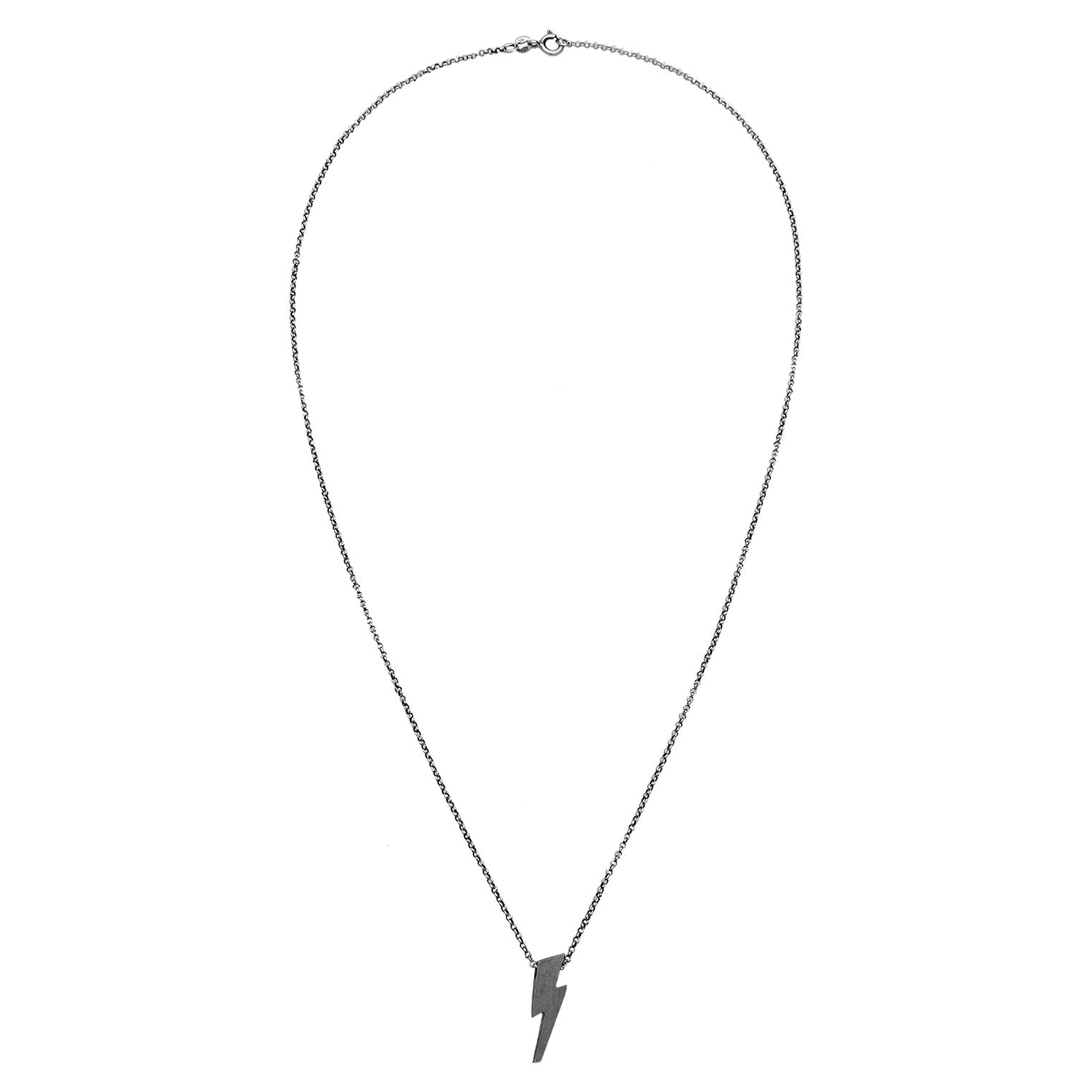 Kuzzoi Halskette Blitz Oxidiert