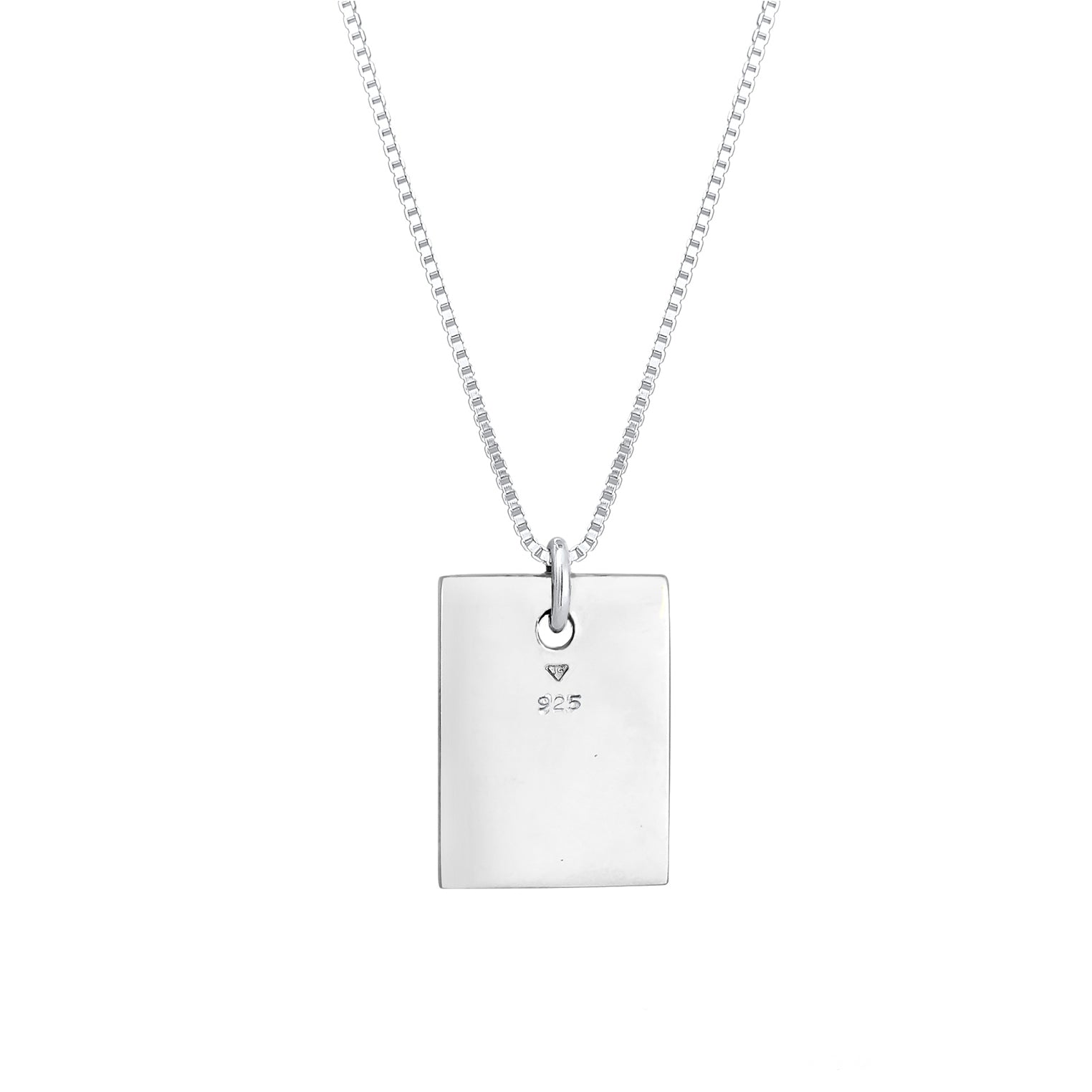 Kuzzoi Halskette Dog Tag | Emaille (Schwarz)