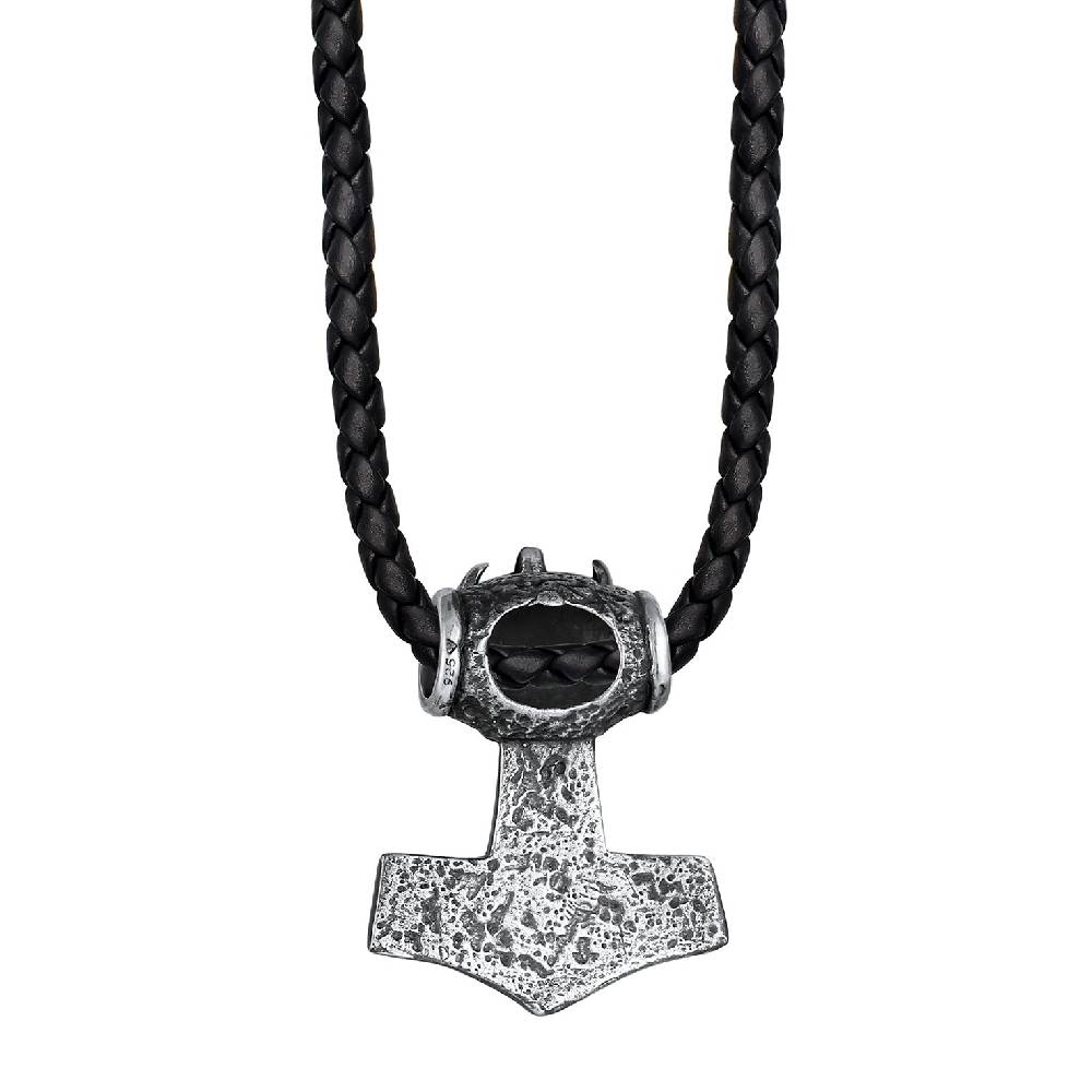 Kuzzoi Halskette Hammer | Leder