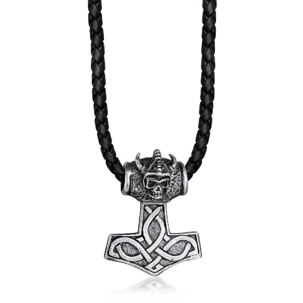 Kuzzoi Halskette Hammer | Leder