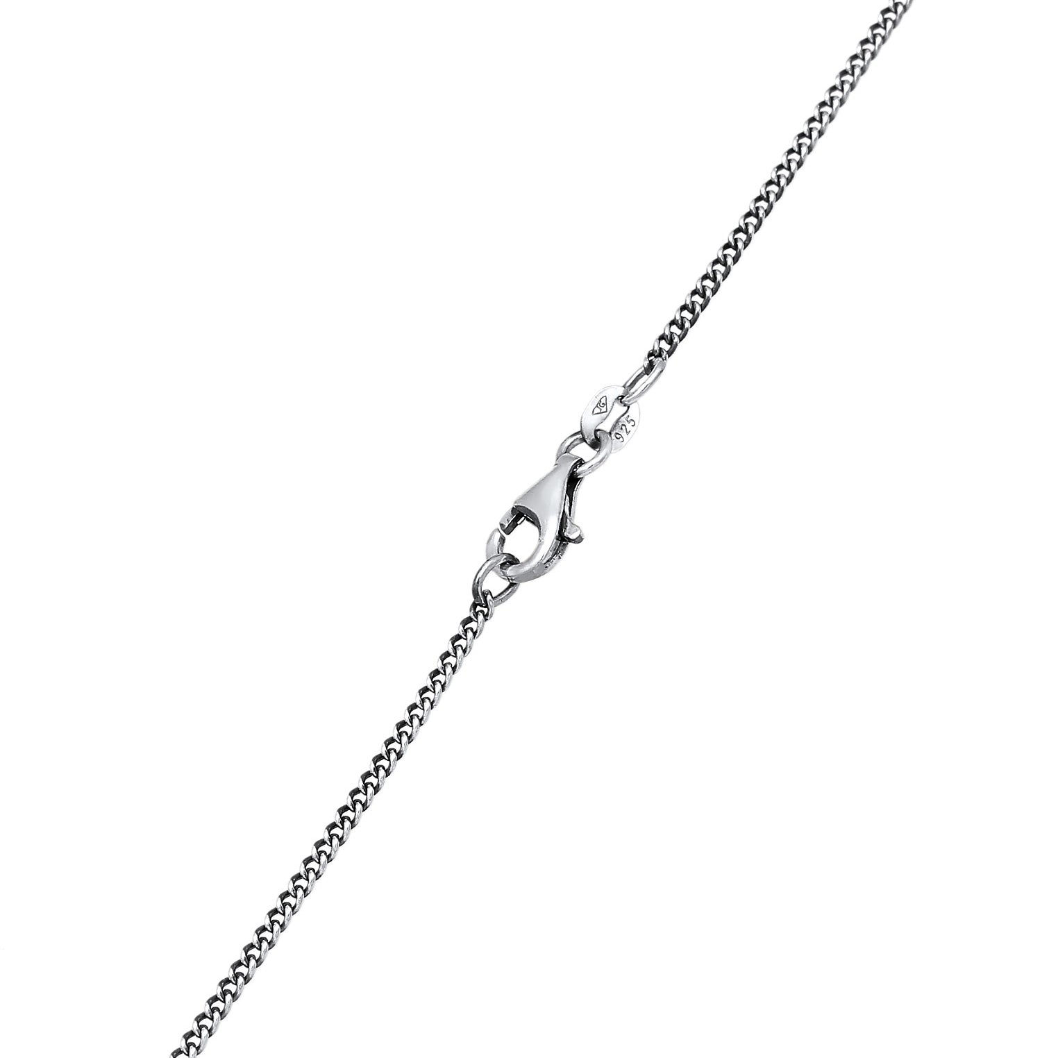 Kuzzoi Halskette Hexagon | Malachit (Grün)