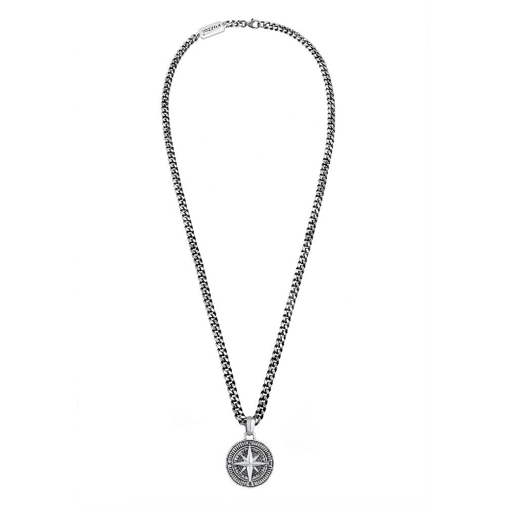 Kuzzoi Halskette Kompass Münze
