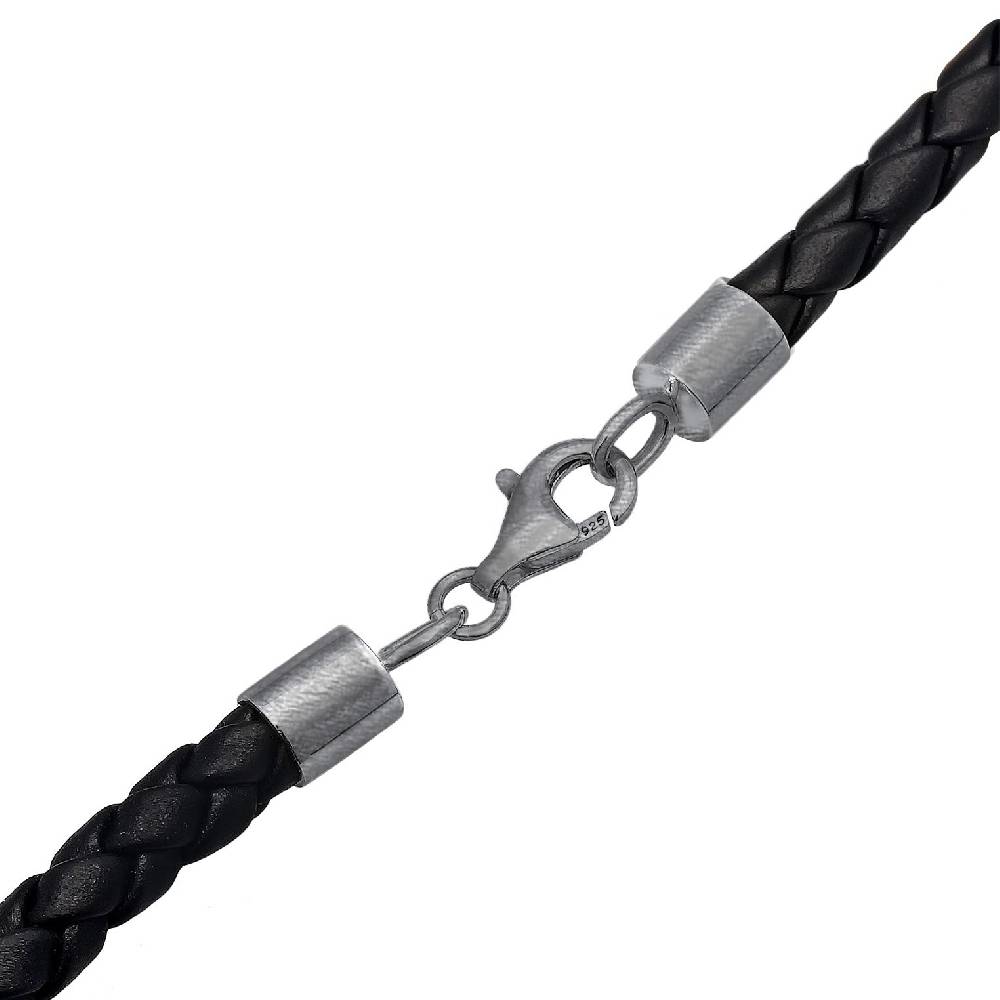 Kuzzoi Halskette Kreuz | Leder