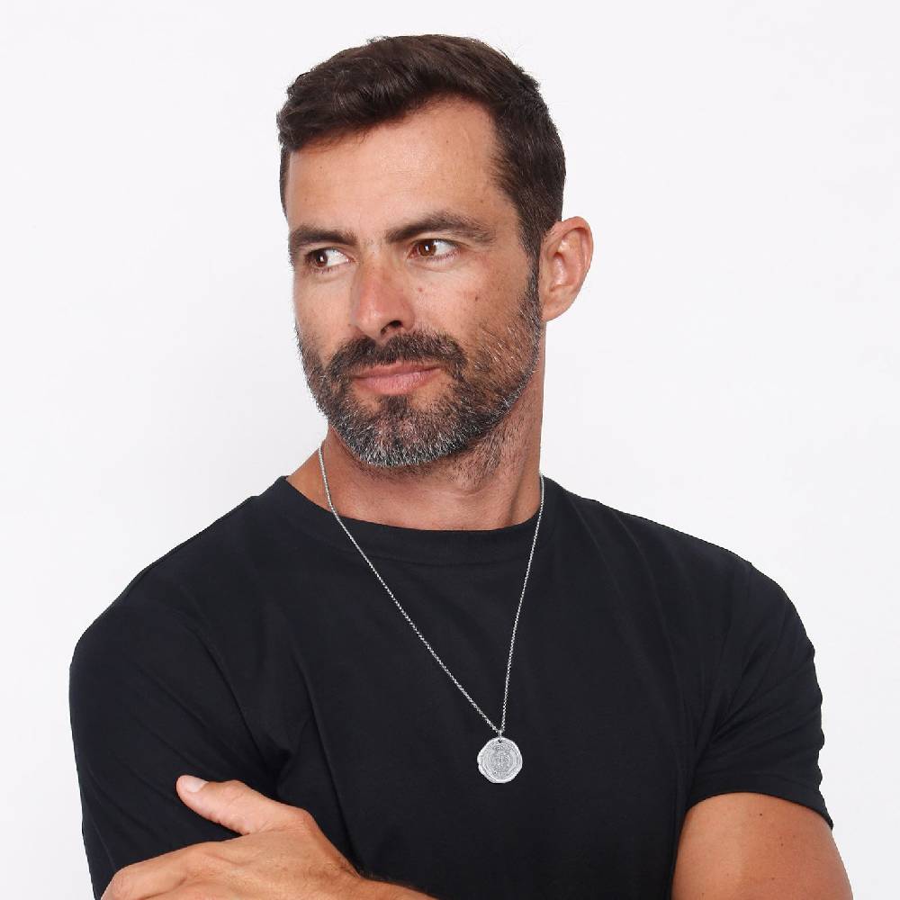 Kuzzoi Halskette Münze Antik