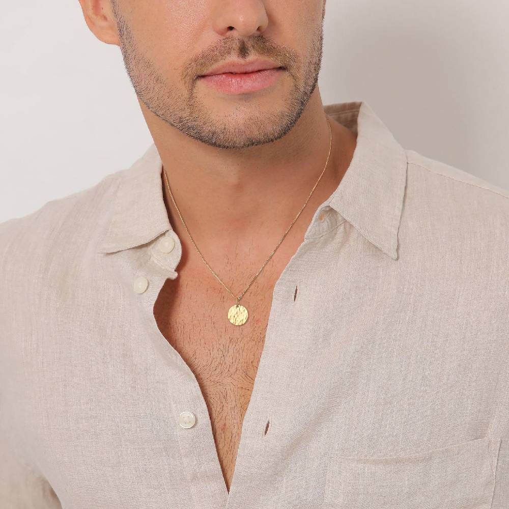 Kuzzoi Halskette | Plättchen Anhänger