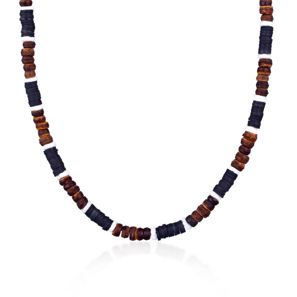 Kuzzoi Halskette Surfer Style | Heishi Beads