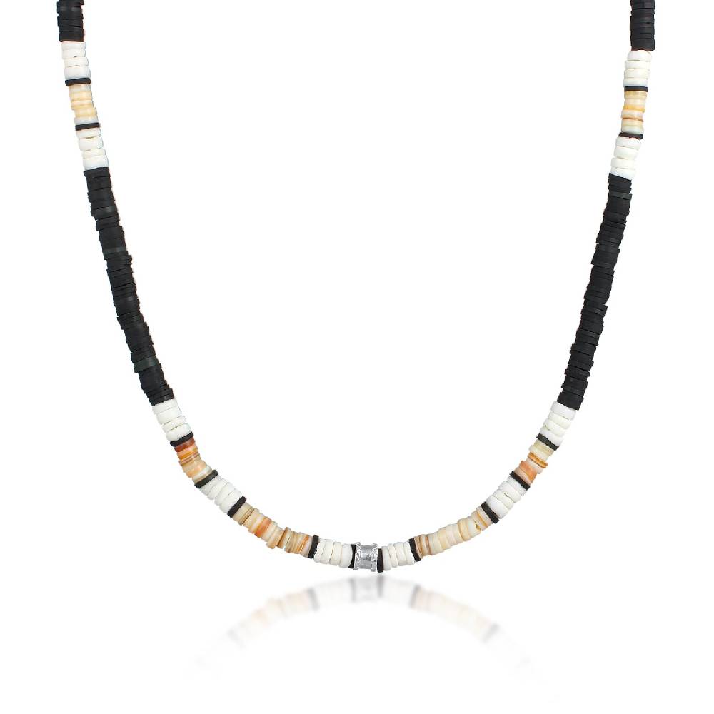 Kuzzoi Halskette Vintage | Heishi Perlen