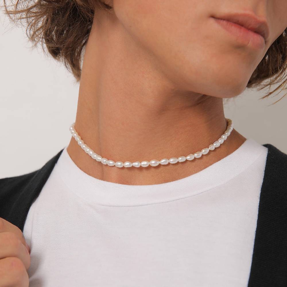 Kuzzoi Halskette Vintage | Süßwasserzuchtperle