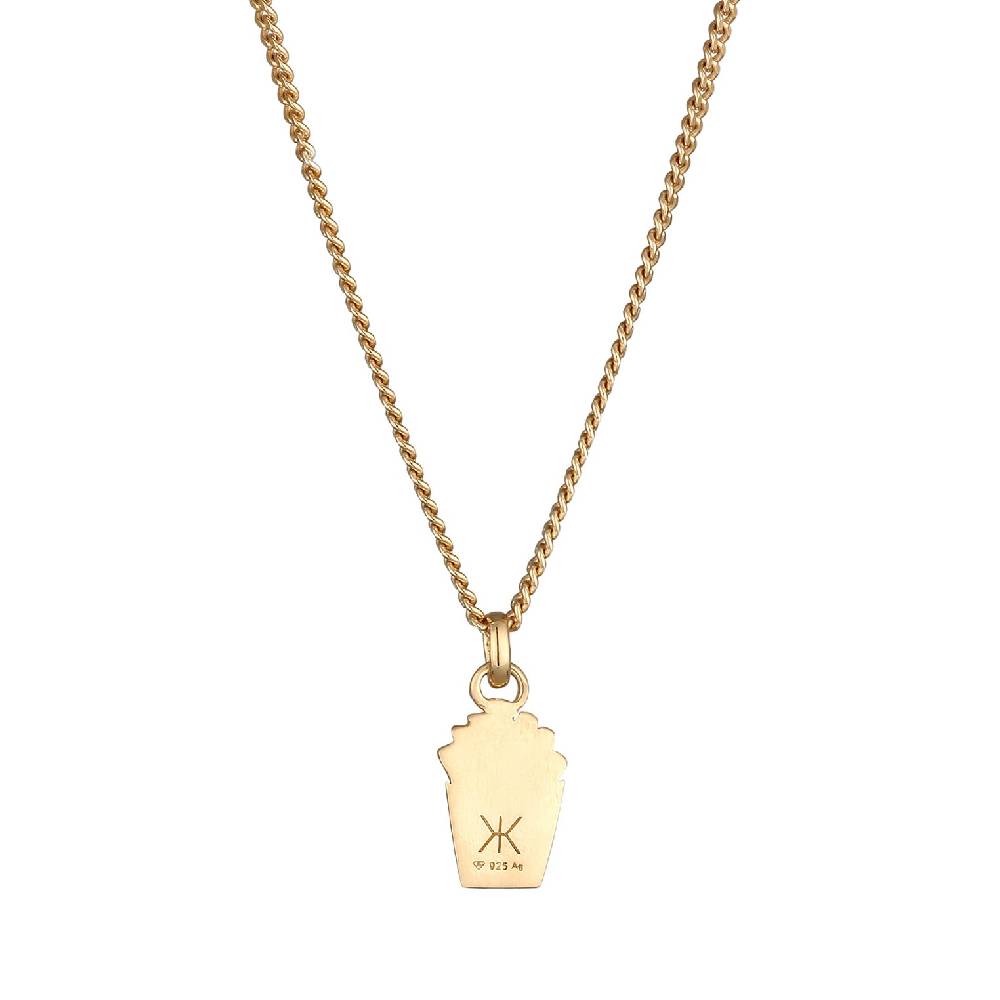 Kuzzoi Herren Halskette | Pommes-Anhänger