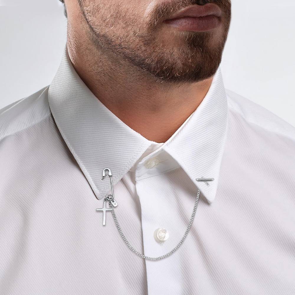 Kuzzoi Kragenkette Kreuz