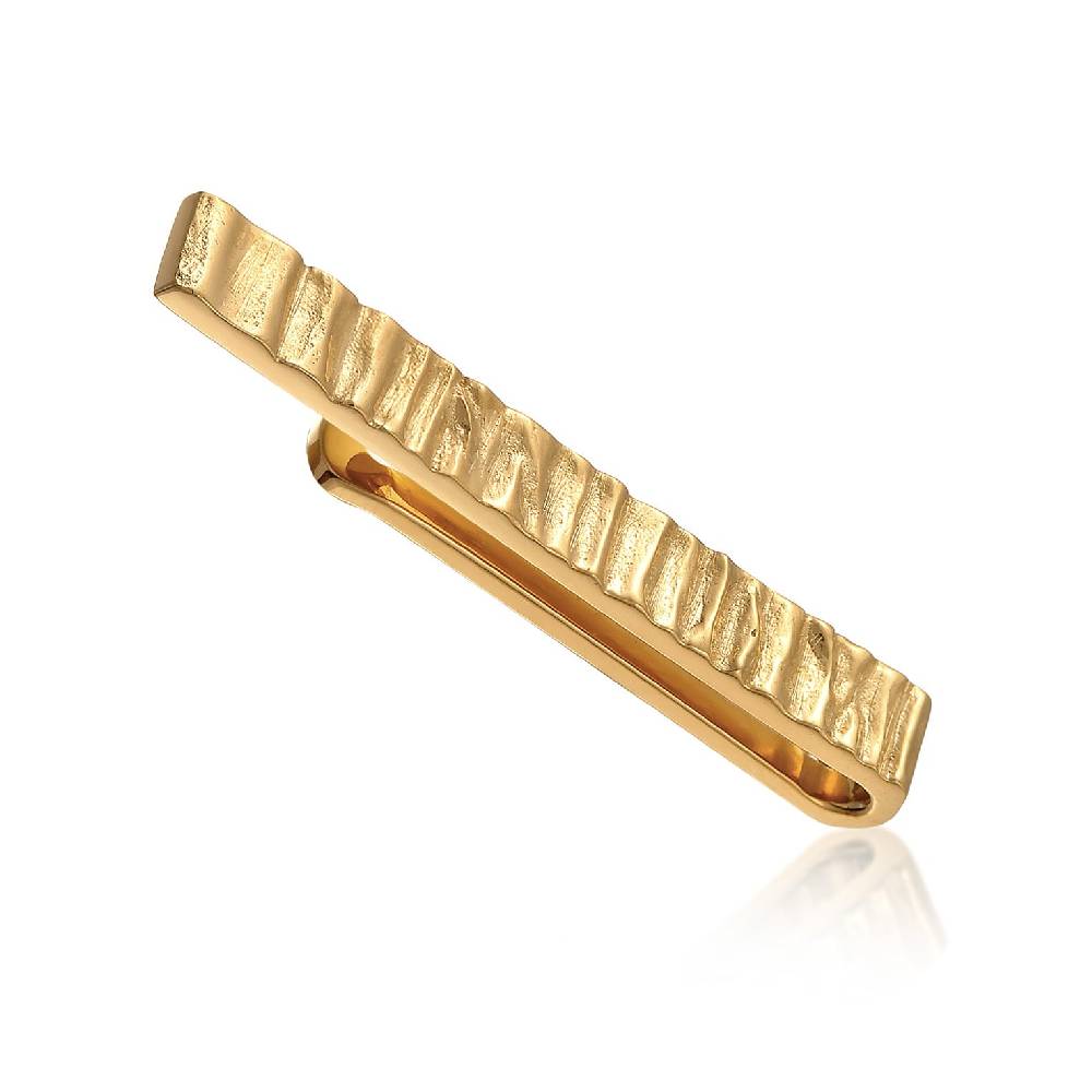 Kuzzoi Krawattennadel Strukturiert