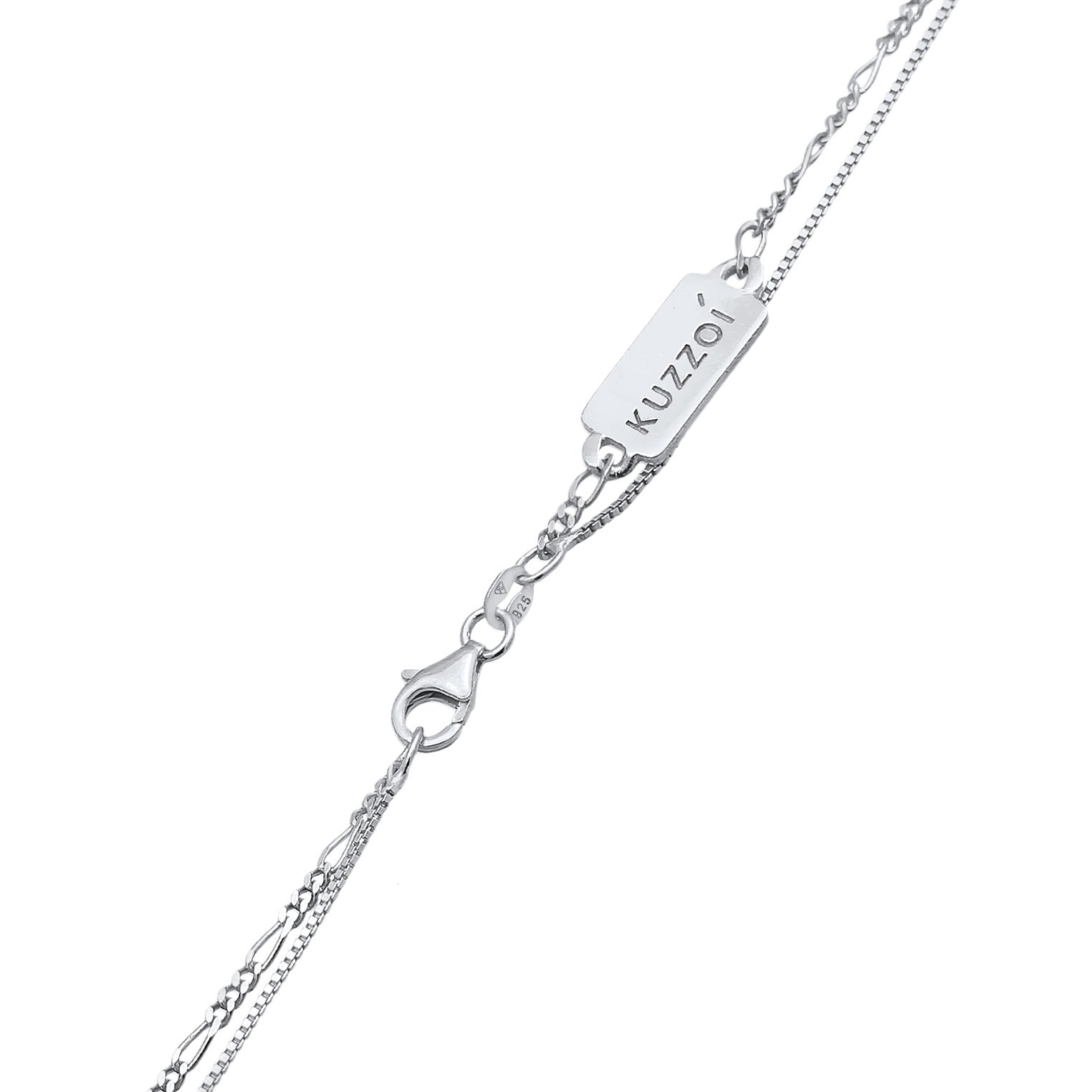 Kuzzoi Layer-Halskette Kreuz