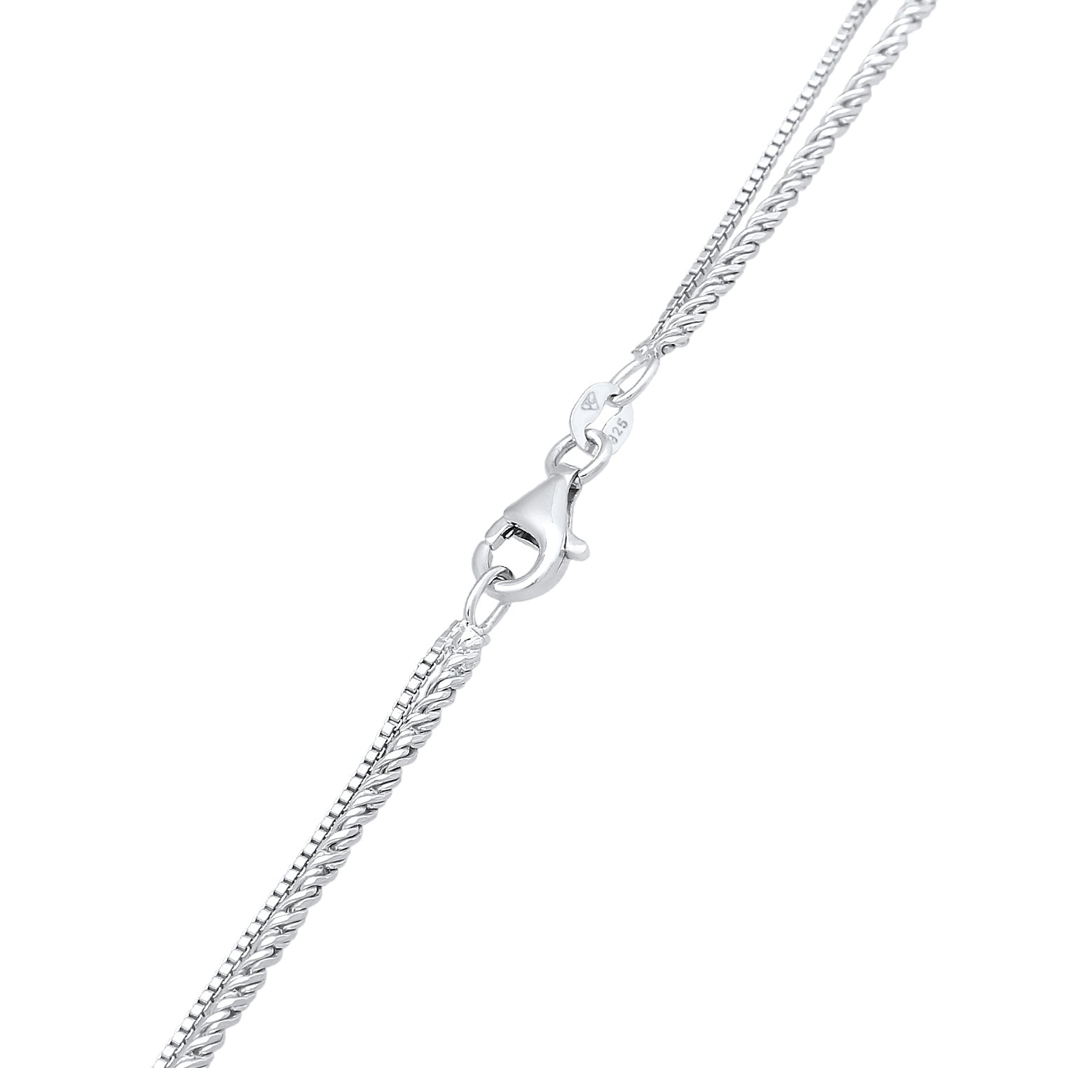 Kuzzoi Layer-Halskette Plättchen