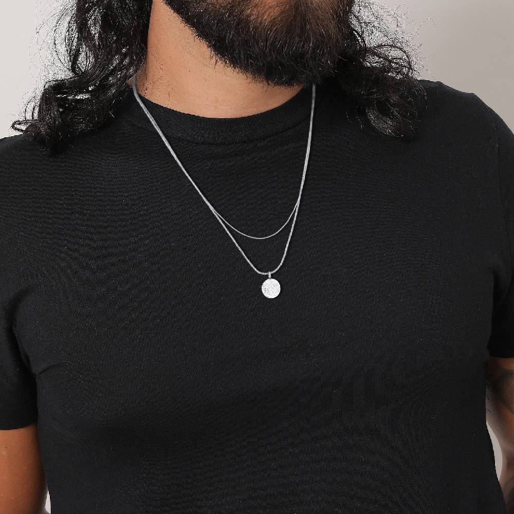 Kuzzoi Layer-Halskette Plättchen