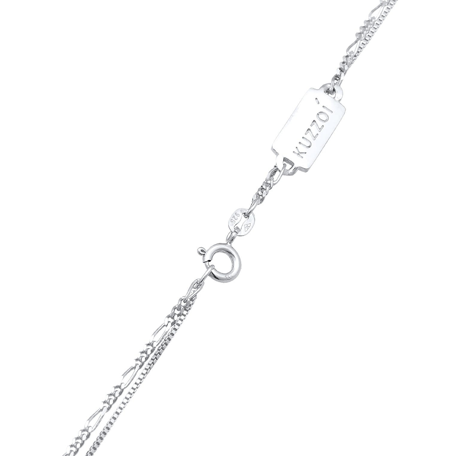 Kuzzoi Layer-Halskette Platte