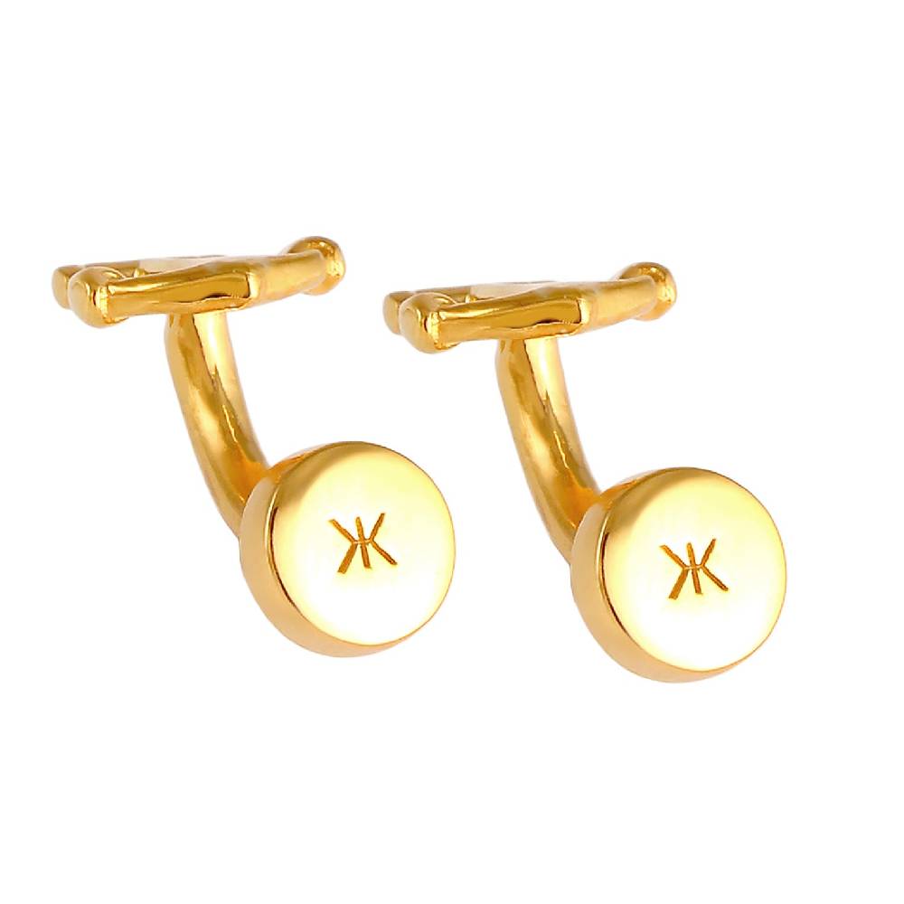 Kuzzoi Manschettenknopf Anker