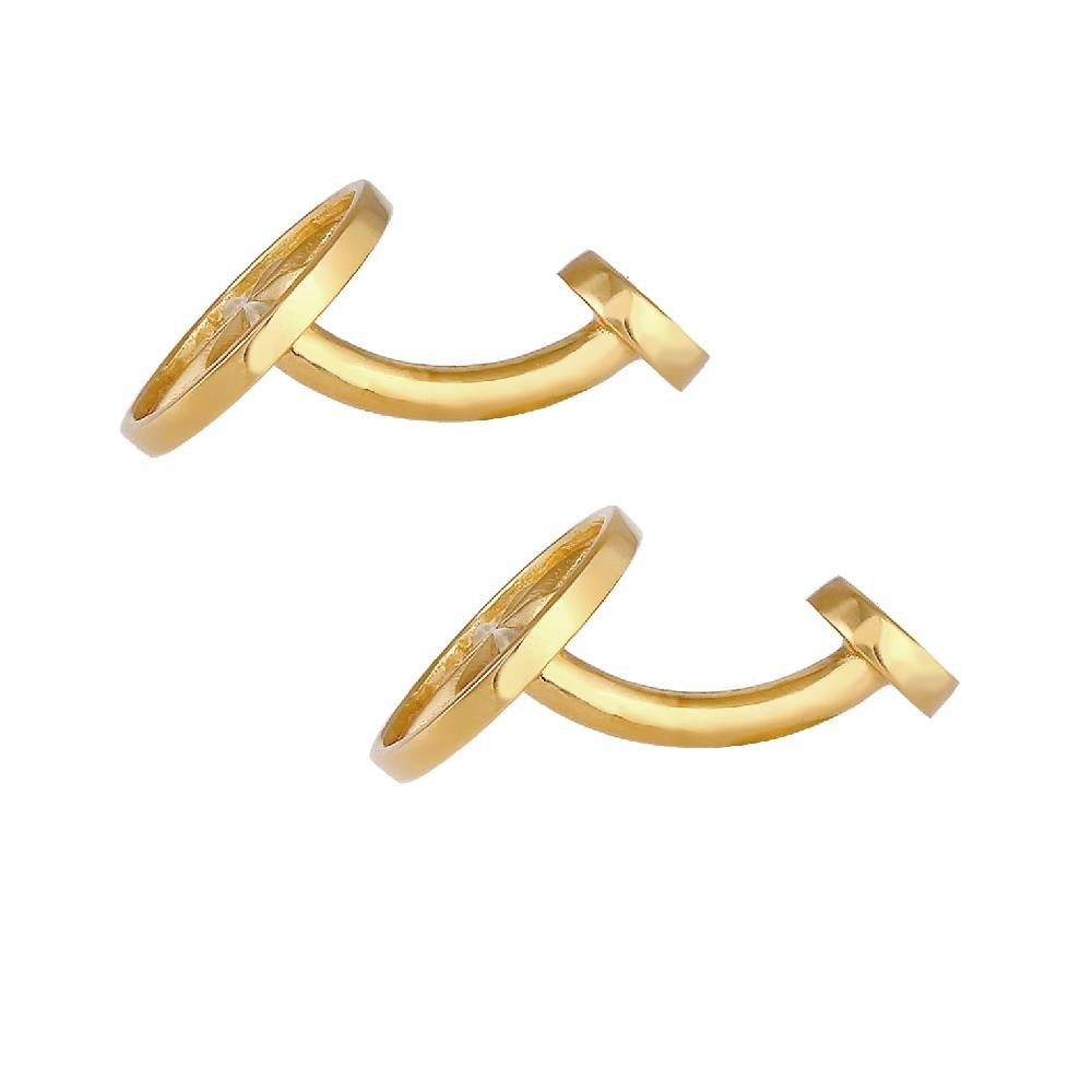 Kuzzoi Manschettenknopf Kompass