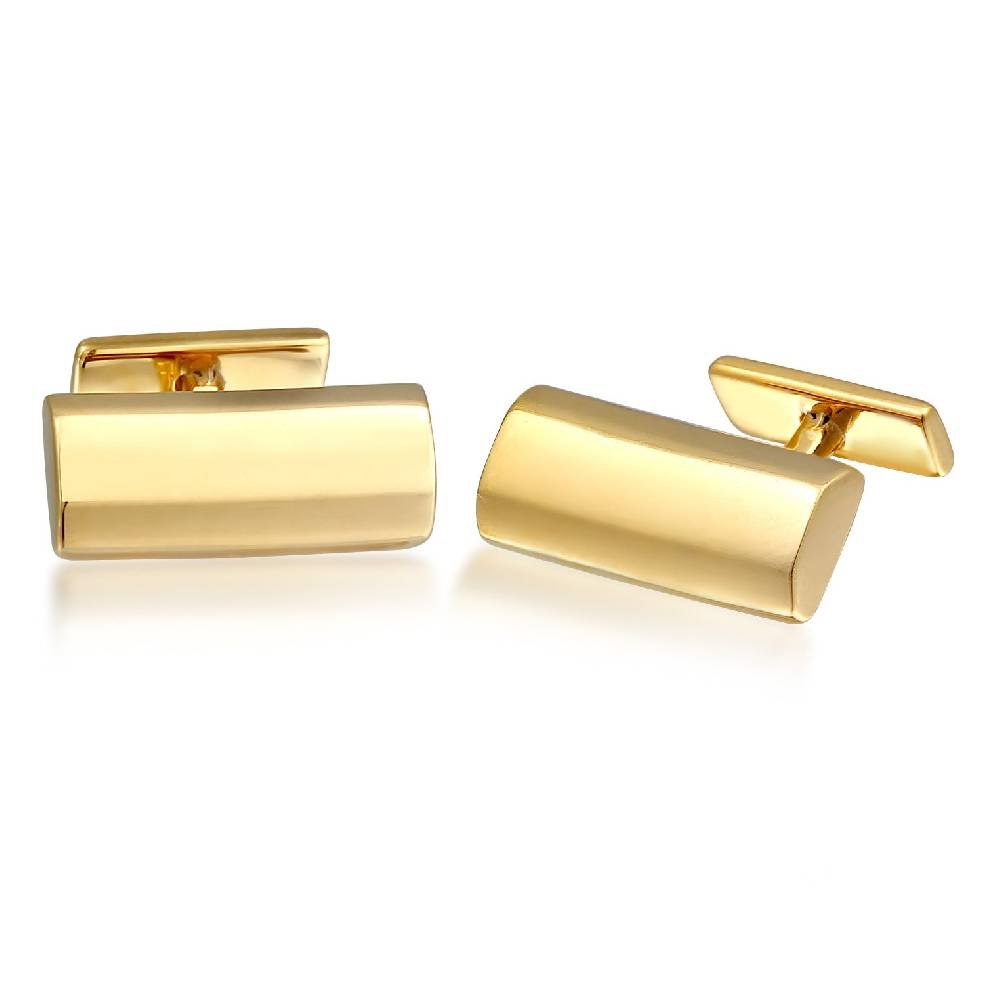 Kuzzoi Manschettenknopf Rechteck