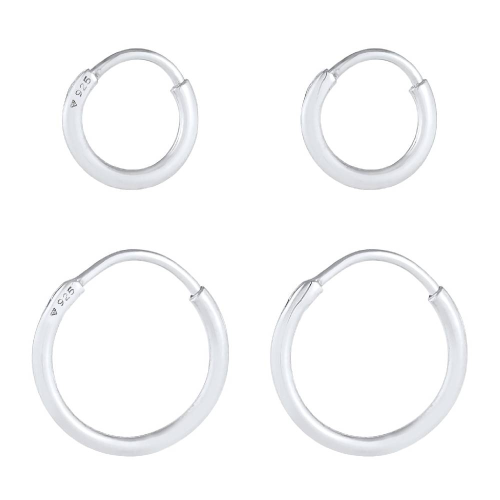 Kuzzoi Ohrringset Creolen Basic