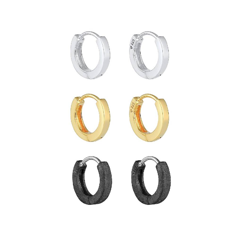 Kuzzoi Ohrringset Creolen Basic