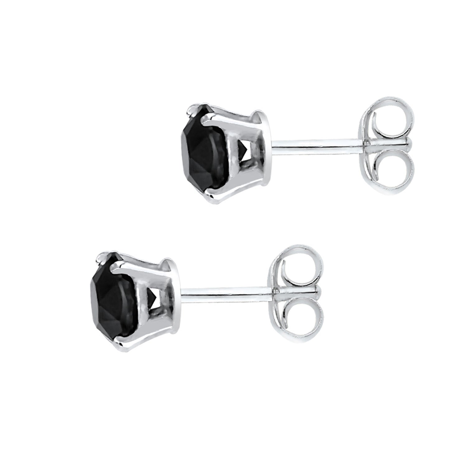 Kuzzoi Ohrstecker Basic | Kristall (Schwarz)