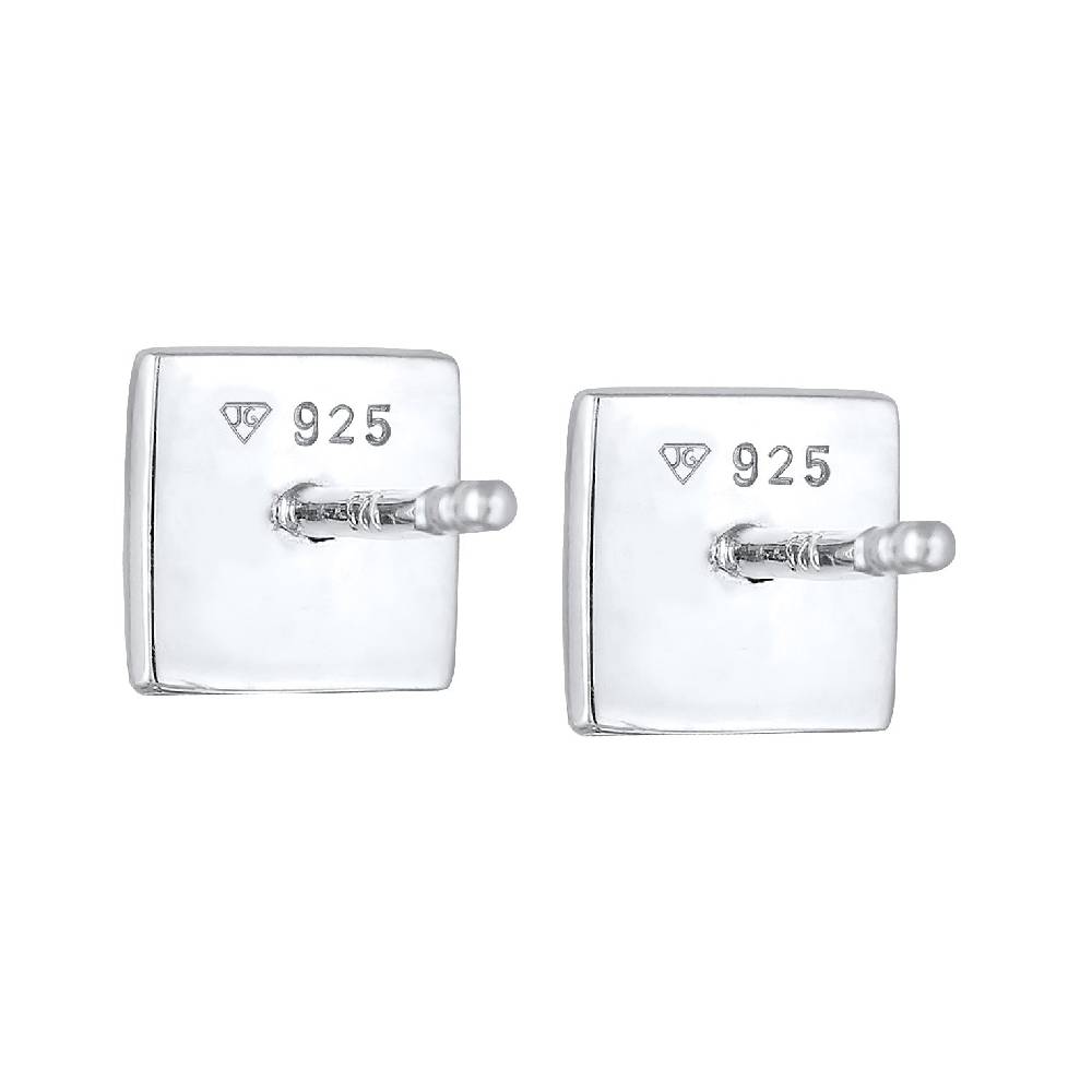 Kuzzoi Ohrstecker Pyramide | Onyx (Schwarz)